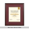 University Degree Frame Empire Mahogany Frame