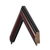 Aspen Two-Tone Mahogany & Black Diploma Frame