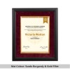 Rounded Black Degree & Diploma Frame