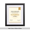 Rounded Black Degree & Diploma Frame